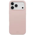 Etui UNIQ Lino na iPhone 17 Pro Max Magclick Charging - różowe
