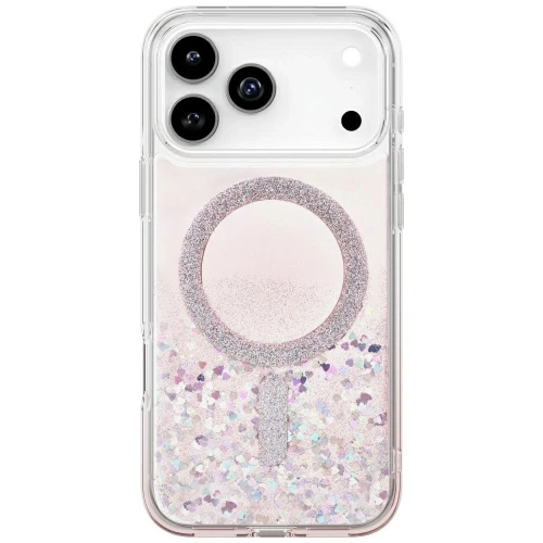 Etui UNIQ Coehl Solea na iPhone 17 Pro Max Magnetic Charging - różowe