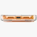 Etui UNIQ Heldro Air na iPhone 17 Pro Magclick Charging - pomarańczowe