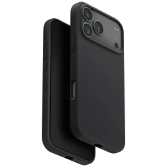 Etui UNIQ Lino na iPhone 17 Pro Max Magclick Charging - szare