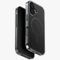 Etui UNIQ Clario Magclick Charging na iPhone 17 - czarne