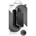 Etui UNIQ Clario Magclick Charging na iPhone 17 Pro - czarne