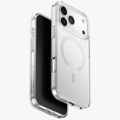 Etui UNIQ Clario Magclick Charging na iPhone 17 Pro Max - przezroczyste