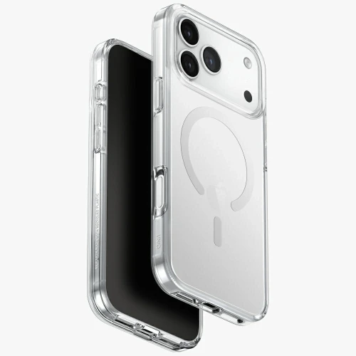 Etui UNIQ Clario Magclick Charging na iPhone 17 Pro Max - przezroczyste