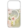 Etui UNIQ Coehl Fleurette Magnetic Charging na iPhone 17 Pro - przezroczyste