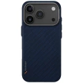 Etui UNIQ Keva EDGE Magclick Charging na iPhone 17 Pro - niebieskie