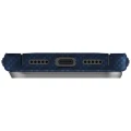 Etui UNIQ Keva EDGE Magclick Charging na iPhone 17 Pro - niebieskie