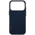 Etui UNIQ Keva EDGE Magclick Charging na iPhone 17 Pro - niebieskie