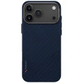 Etui UNIQ Keva EDGE Magclick Charging na iPhone 17 Pro Max - niebieskie