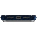 Etui UNIQ Keva EDGE Magclick Charging na iPhone 17 Pro Max - niebieskie