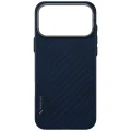 Etui UNIQ Keva EDGE Magclick Charging na iPhone 17 Pro Max - niebieskie