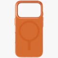 Etui UNIQ Clario Magclick Charging na iPhone 17 Pro - pomarańczowe