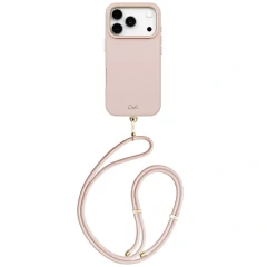Etui UNIQ Coehl Mirelle Magnetic Charging na iPhone 17 Pro - różowe