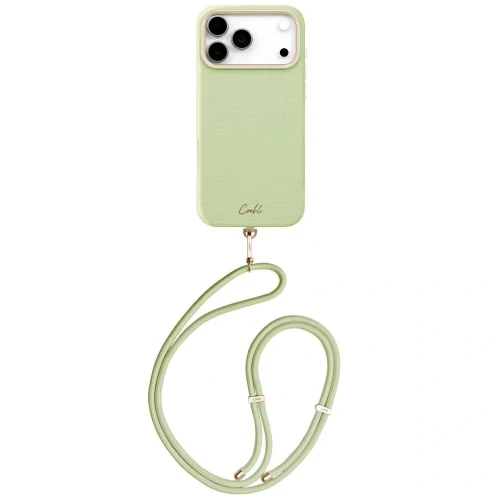 Etui UNIQ Coehl Mirelle Magnetic Charging na iPhone 17 Pro Max - zielone