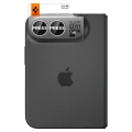 Szkło hartowane na aparat Spigen Optik Pro GLAS.TR EZ FIT 2-Pack na iPhone Duo - białe