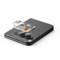Szkło hartowane na aparat Spigen Optik Pro GLAS.TR EZ FIT 2-Pack na iPhone Duo - białe