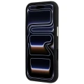 Etui Guess Grained & Big Resin Logo na iPhone 18 Pro Max / 17 Pro Max - czarne
