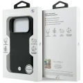 Etui BMW Kevlar Metal Logo MagSafe na iPhone 18 Pro / 17 Pro - czarne