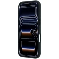 Etui BMW M Blue Perfo Metal Logo MagSafe na iPhone 18 Pro Max / 17 Pro Max - czarne