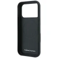 Etui BMW M Quadrille Kevlar Tricolor Print Lines MagSafe na iPhone 18 Pro Max / 17 Pro Max - ciemnoszare