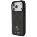 Etui Guess 4G Small Classic Logo MagSafe na iPhone 18 Pro / 17 Pro - czarne