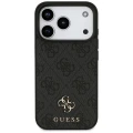 Etui Guess 4G Small Classic Logo MagSafe na iPhone 18 Pro / 17 Pro - czarne