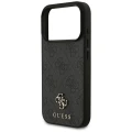 Etui Guess 4G Small Classic Logo MagSafe na iPhone 18 Pro / 17 Pro - czarne