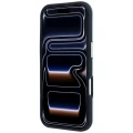 Etui Guess Smooth & Big Strass Logo na iPhone 18 Pro / 17 Pro - niebieskie
