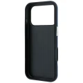 Etui Guess Smooth & Big Strass Logo na iPhone 18 Pro / 17 Pro - niebieskie