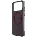 Etui Mercedes AMG IML Double Layer Urban Line with Ring Stand MagSafe na iPhone 18 Pro Max / 17 Pro Max - burgundowe