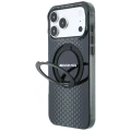 Etui Mercedes AMG IML Double Layer Urban Line with Ring Stand MagSafe na iPhone 18 Pro Max / 17 Pro Max - czarne
