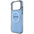 Etui Mercedes AMG IML Double Layer Urban Line with Ring Stand MagSafe na iPhone 18 Pro Max / 17 Pro Max - niebieskie