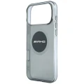 Etui Mercedes AMG IML Transparent Bicolor Block MagSafe na iPhone 18 Pro Max / 17 Pro Max - czarno-szare