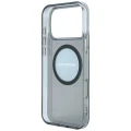 Etui Mercedes AMG IML Transparent Bicolor Block MagSafe na iPhone 18 Pro Max / 17 Pro Max - czarno-szare