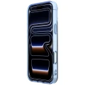 Etui Mercedes AMG IML Transparent Bicolor Block MagSafe na iPhone 18 Pro Max / 17 Pro Max - czarno-niebieskie