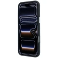 Etui BMW Sign Deboss Quilted Metal Logo MagSafe na iPhone 18 Pro / 17 Pro - ciemnoszare