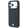 Etui BMW Sign Kevlar Metal Logo MagSafe na iPhone 18 Pro Max / 17 Pro Max - ciemnoszare