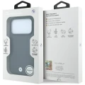Etui BMW Sign Kevlar Metal Logo MagSafe na iPhone 18 Pro Max / 17 Pro Max - ciemnoszare