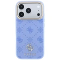 Etui Guess Peony 4G Small Logo MagSafe na iPhone 18 Pro / 17 Pro - jasnoniebieskie