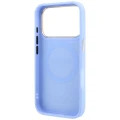 Etui Guess Peony 4G Small Logo MagSafe na iPhone 18 Pro / 17 Pro - jasnoniebieskie