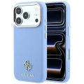 Etui Guess Saffiano Small 4G & Classic Logo MagSafe na iPhone 18 Pro Max / 17 Pro Max - jasnoniebieskie