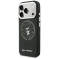 Etui Karl Lagerfeld Point & Choupette Sketch MagSafe na iPhone 18 Pro Max / 17 Pro Max - czarne