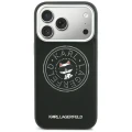 Etui Karl Lagerfeld Point & Choupette Sketch MagSafe na iPhone 18 Pro Max / 17 Pro Max - czarne