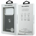 Etui Karl Lagerfeld Point & Choupette Sketch MagSafe na iPhone 18 Pro Max / 17 Pro Max - czarne