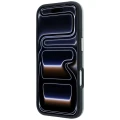 Etui Karl Lagerfeld Saffiano Small Script Metal Logo MagSafe na iPhone 18 Pro / 17 Pro - beżowe
