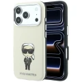 Etui Karl Lagerfeld Smooth Ikonik Sketch MagSafe na iPhone 18 Pro Max / 17 Pro Max - beżowe