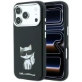 Etui Karl Lagerfeld Smooth Choupette Sketch MagSafe na iPhone 18 Pro Max / 17 Pro Max - czarne
