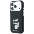 Etui Karl Lagerfeld Smooth Choupette Sketch MagSafe na iPhone 18 Pro Max / 17 Pro Max - czarne
