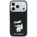 Etui Karl Lagerfeld Smooth Choupette Sketch MagSafe na iPhone 18 Pro Max / 17 Pro Max - czarne