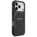 Etui Mercedes AMG IML Double Layer Rhombs MagSafe na iPhone 18 Pro / 17 Pro - czarno-czerwone